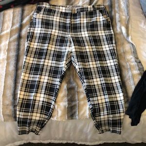 plaid pants